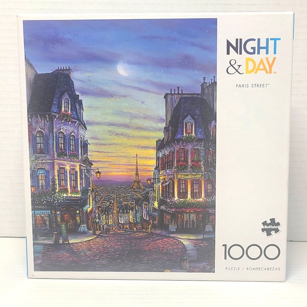 Buffalo Night & Day Paris Street 1000pc puzzle #11840